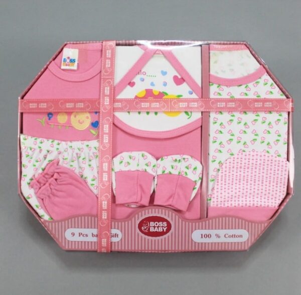 New Born baby Starter Gift Set 9 Pcs