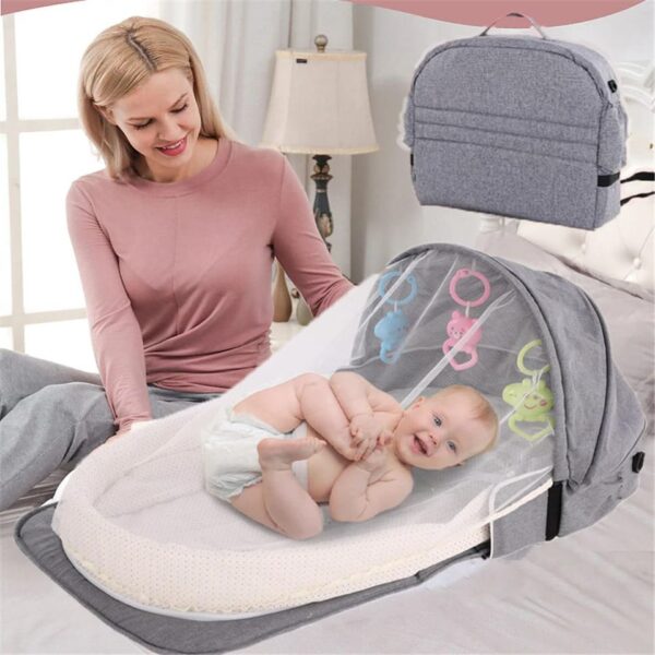 Baby Bed Crib with mosquito Net 3pcs