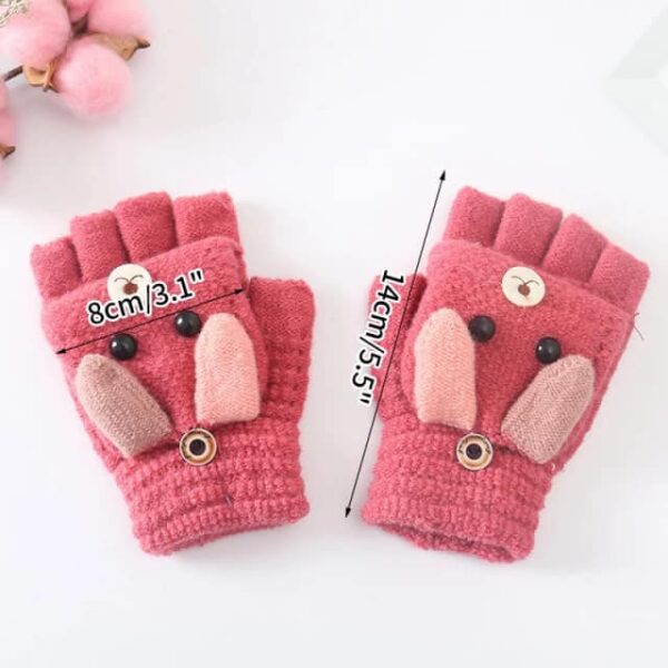 Cute Cartoon Cat Baby Gloves