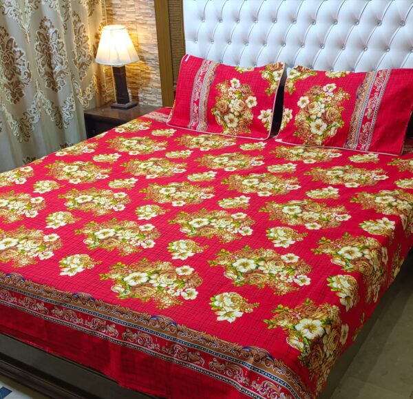 Printed bedsheet