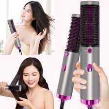 3 in1 Multifunctional hot hair brush straightener